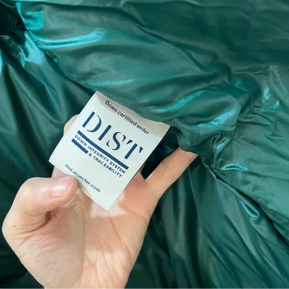 Moncler Black Shiny Down Long Jacket - Picture 15 of 16